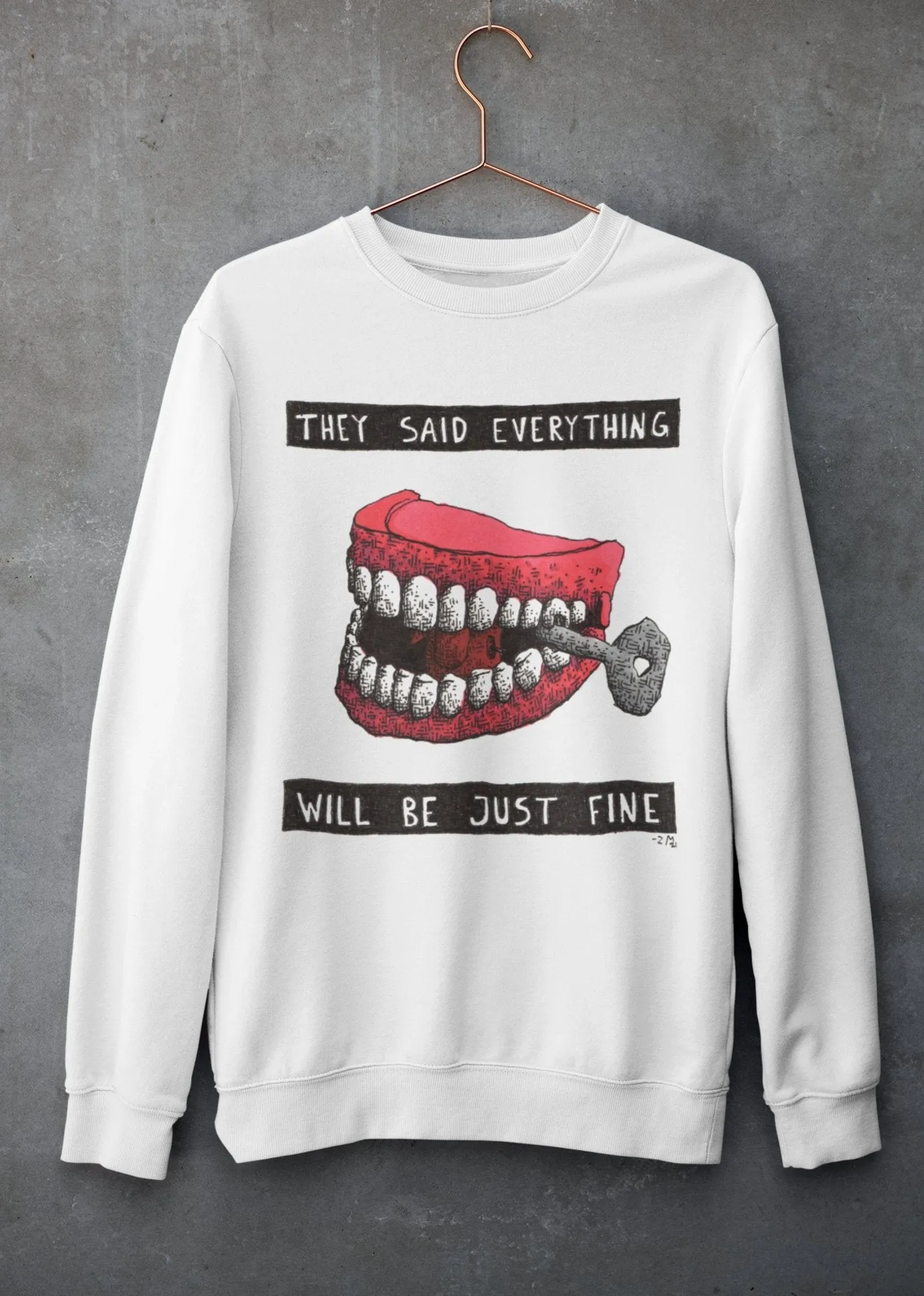 ST!NK - artist Zigmelon - Casual Sweatshirt