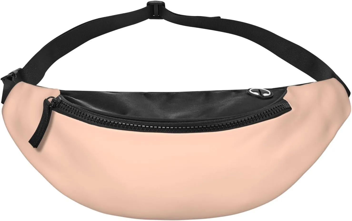 Stylish 3d Scale Pale Pink Bumbags Waist Fanny Pack For Women Ladies Men Lightweight Bum Bag With Zip Pockets Adjustable Belt For Dog Walking Running Cycling Hiking Outdoor Sport