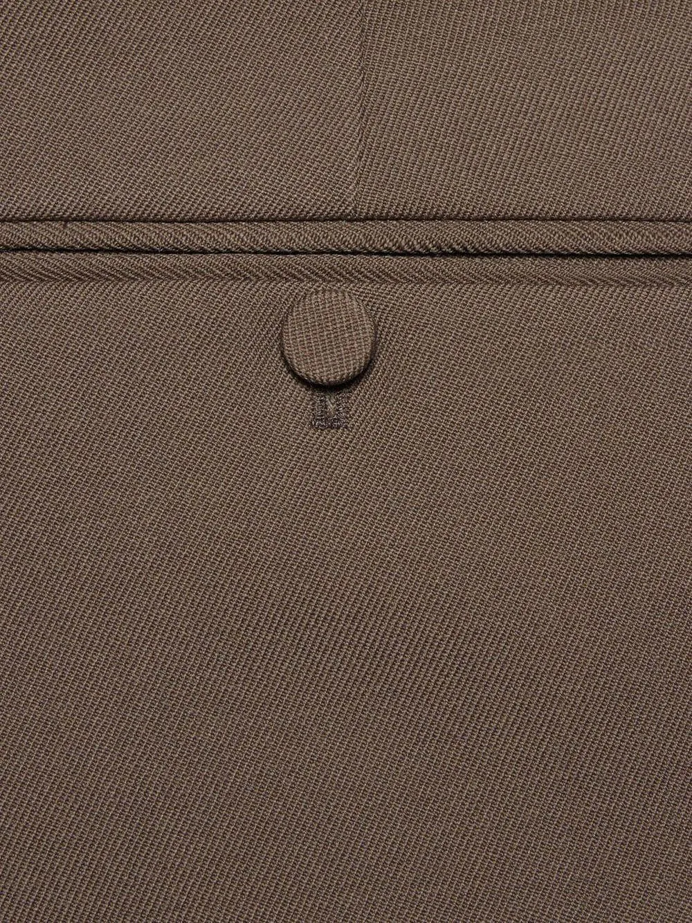 TEXTURED GABARDINE TROUSERS