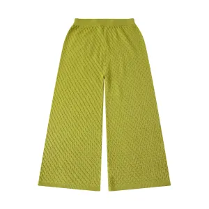 Textured Trousers Lime