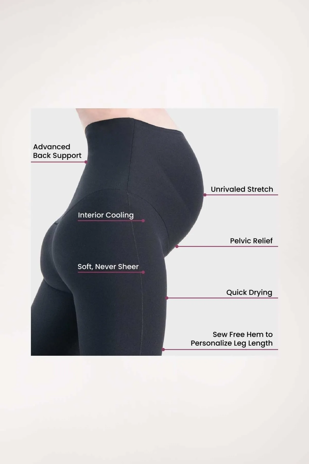 The Glowe Maternity Legging