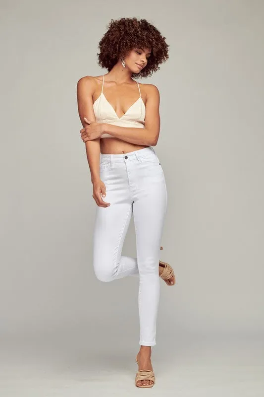 Tonya White Skinny Jeans