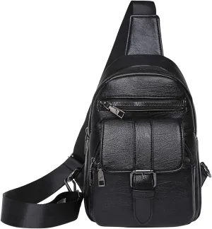 Tote Bag For Women Men Chest Bag Sling Bag Small Crossbody Pu Leather Satchel Day pack Fashion Shoulder Strap Bags G