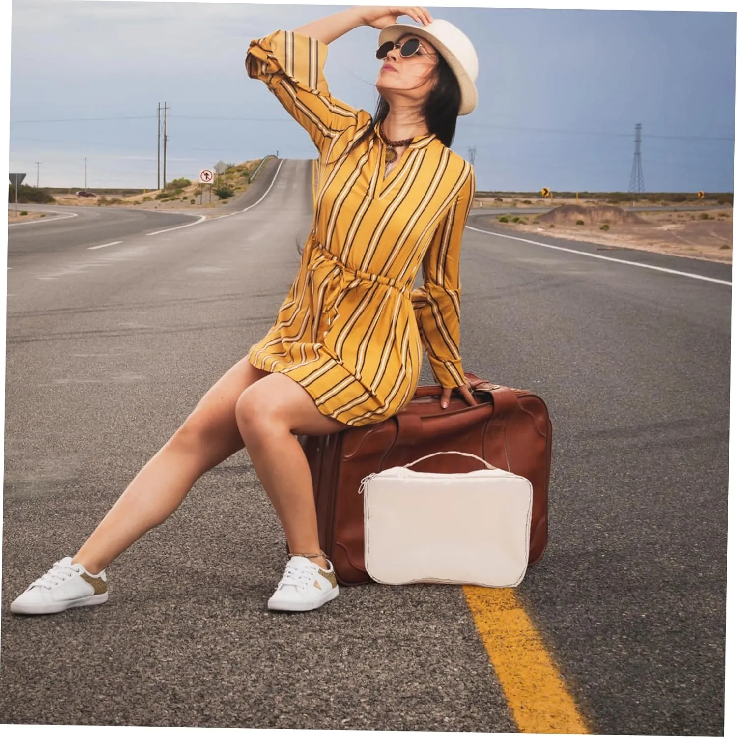 Travel Organized 7pcs Packing Cubes Set Luggage Packing Cubes Hanging Clothes Bag Travel Pouches for Suitcase