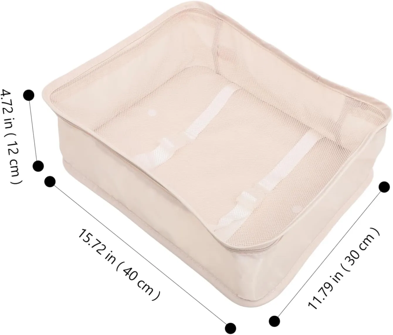 Travel Organized 7pcs Packing Cubes Set Luggage Packing Cubes Hanging Clothes Bag Travel Pouches for Suitcase