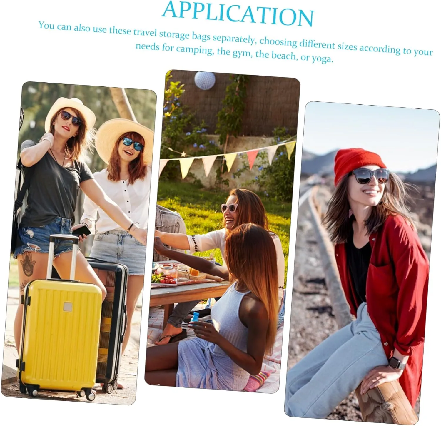 Travel Organized 7pcs Packing Cubes Set Luggage Packing Cubes Hanging Clothes Bag Travel Pouches for Suitcase