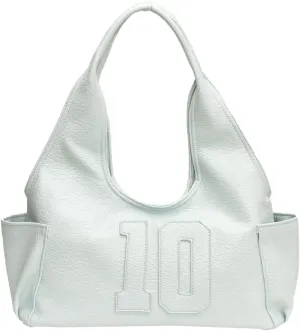 Trendy Vegan Leather Shoulder Bag for Women Top Handle Handbag Y2K Large Tote Purse Working Underarm Satchels