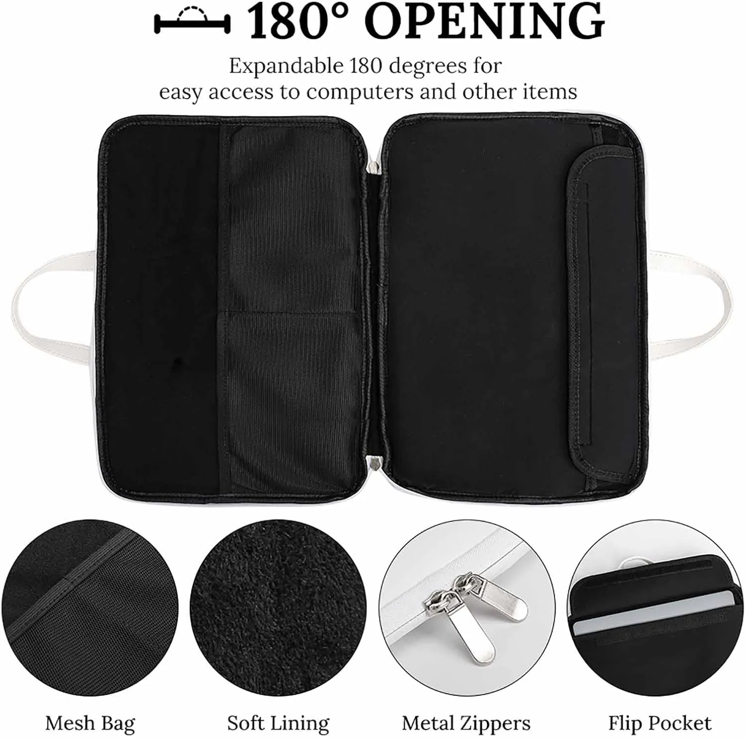 U.S.A Bolivia Flag Leather Bag Laptop Case Slim Water Resistant Computer Bags with Handle Briefcase for Work