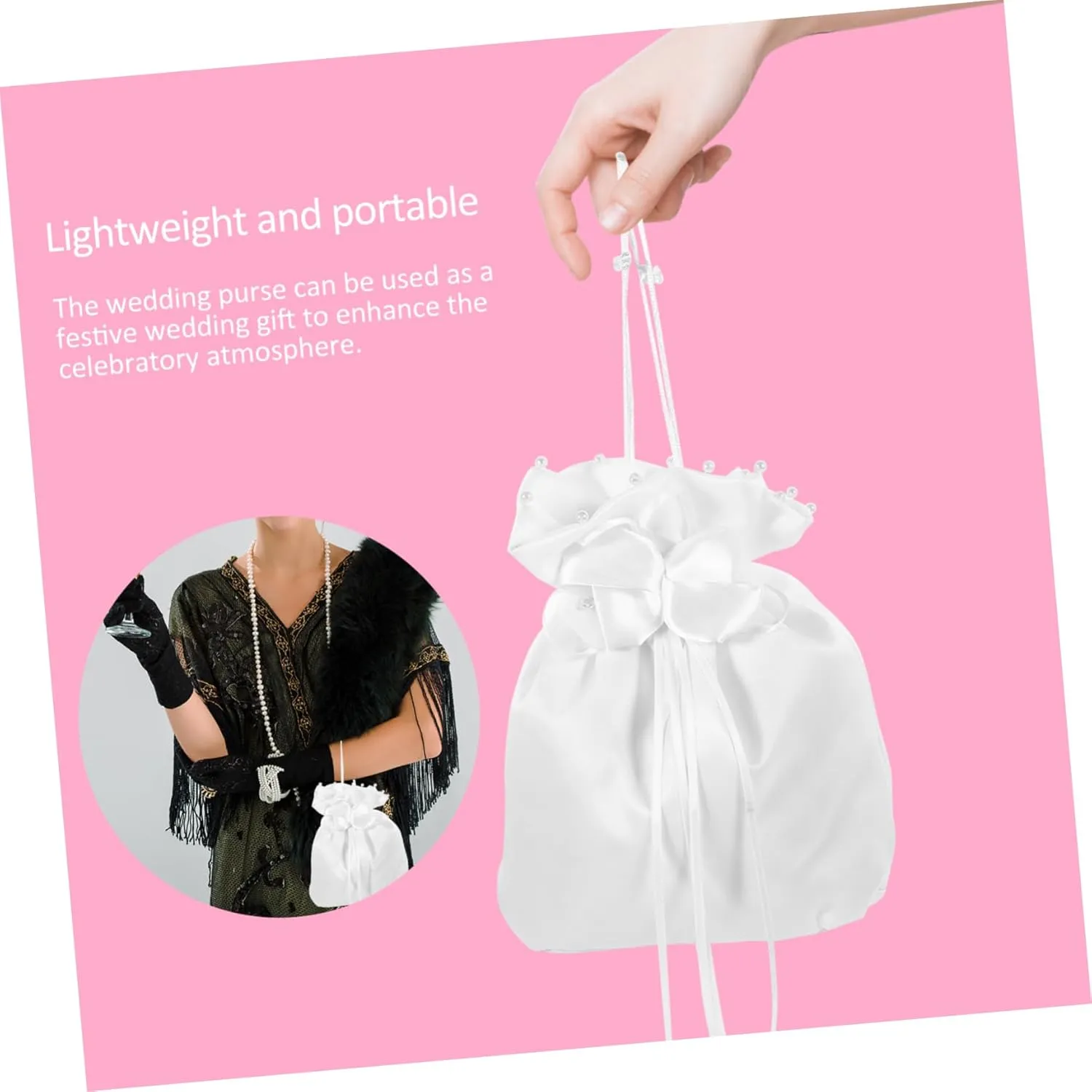 Wedding Supplies Handbags Wedding Purses for Bride Dress Purses for Women Evening Formal Purses for