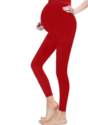 Women Full Length Cotton Maternity Leggings