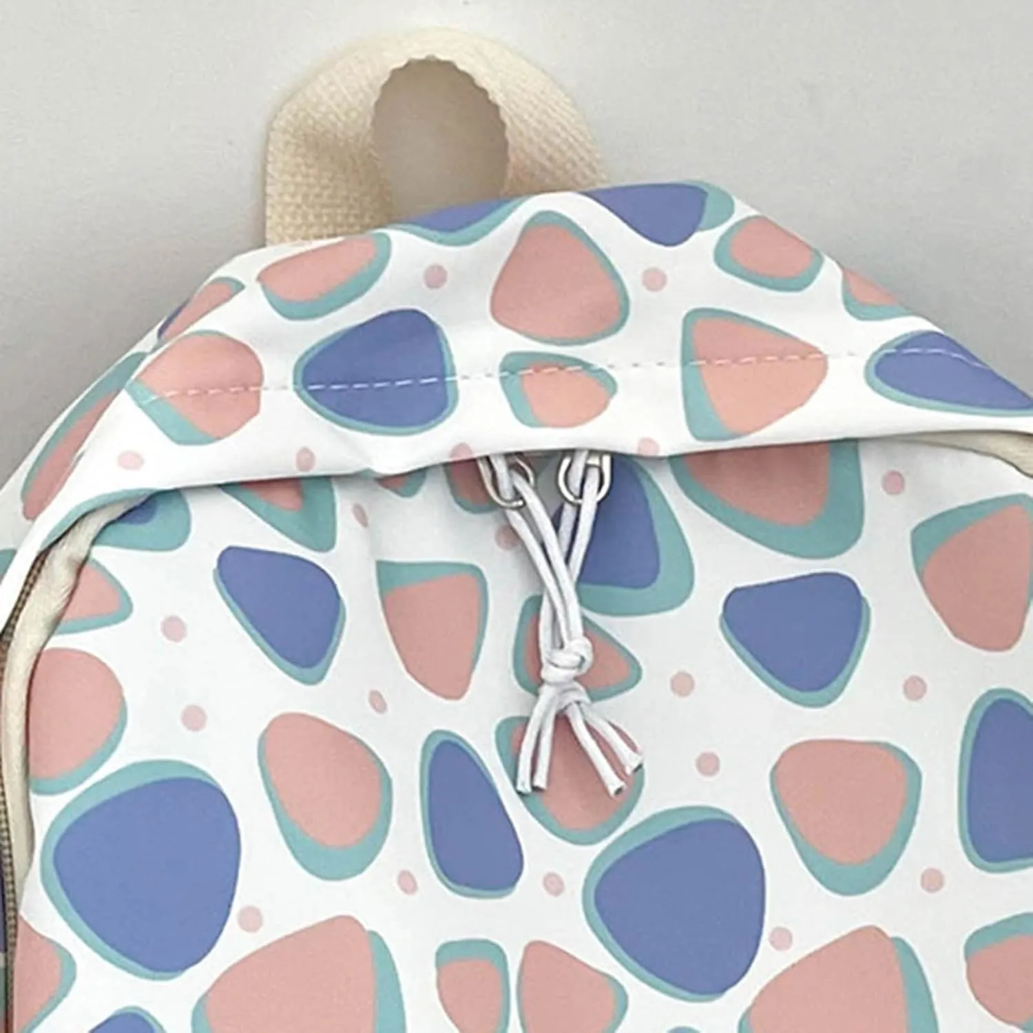 Women's Backpack Purse Leather Purse Personality Cute Shoulder Messenger Bags Outdoor Travel Backpack for Girls(White)