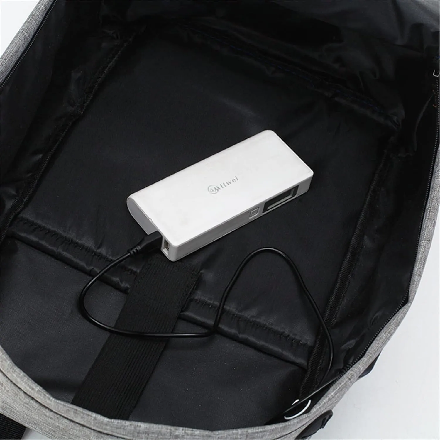 Women's Fashion Casual Shoulder Bag Transparent Practical Large Capacity Zipper Backpacks Womens Crossbody Bag(Blue)