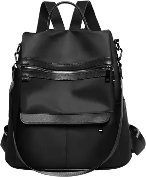 Women's Fashion Cloth Outdoor Travel Bag Soft Leather Backpacks Travel Bags Cute Tote Womens Purses and Handbags