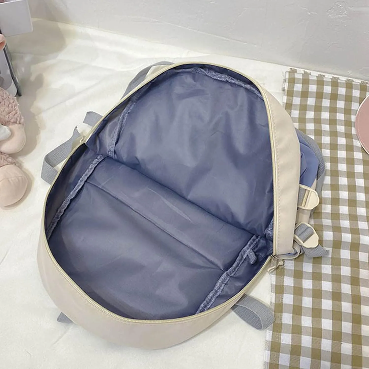Women's Fashion Cloth Outdoor Travel Bag Soft Rucksack Ladies Shoulder Bags Medium Antitheft Backpack for Women(Green)