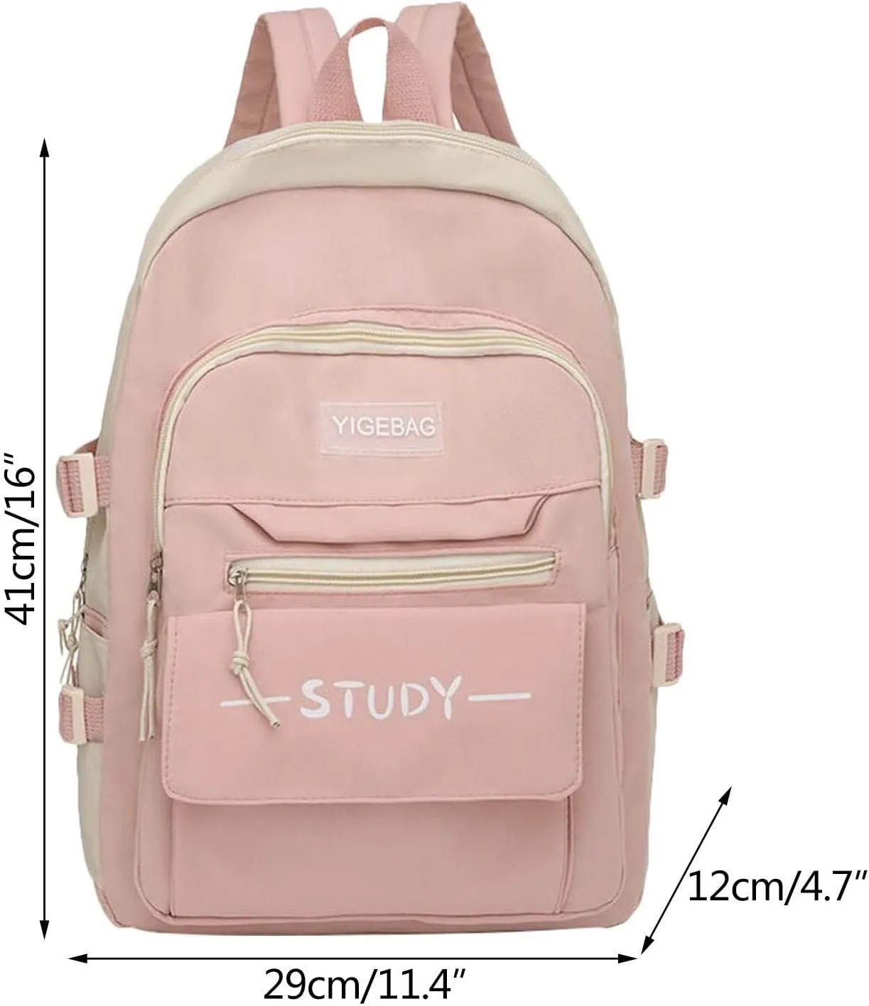 Women's Fashion Cloth Outdoor Travel Bag Soft Rucksack Ladies Shoulder Bags Medium Antitheft Backpack for Women(Green)