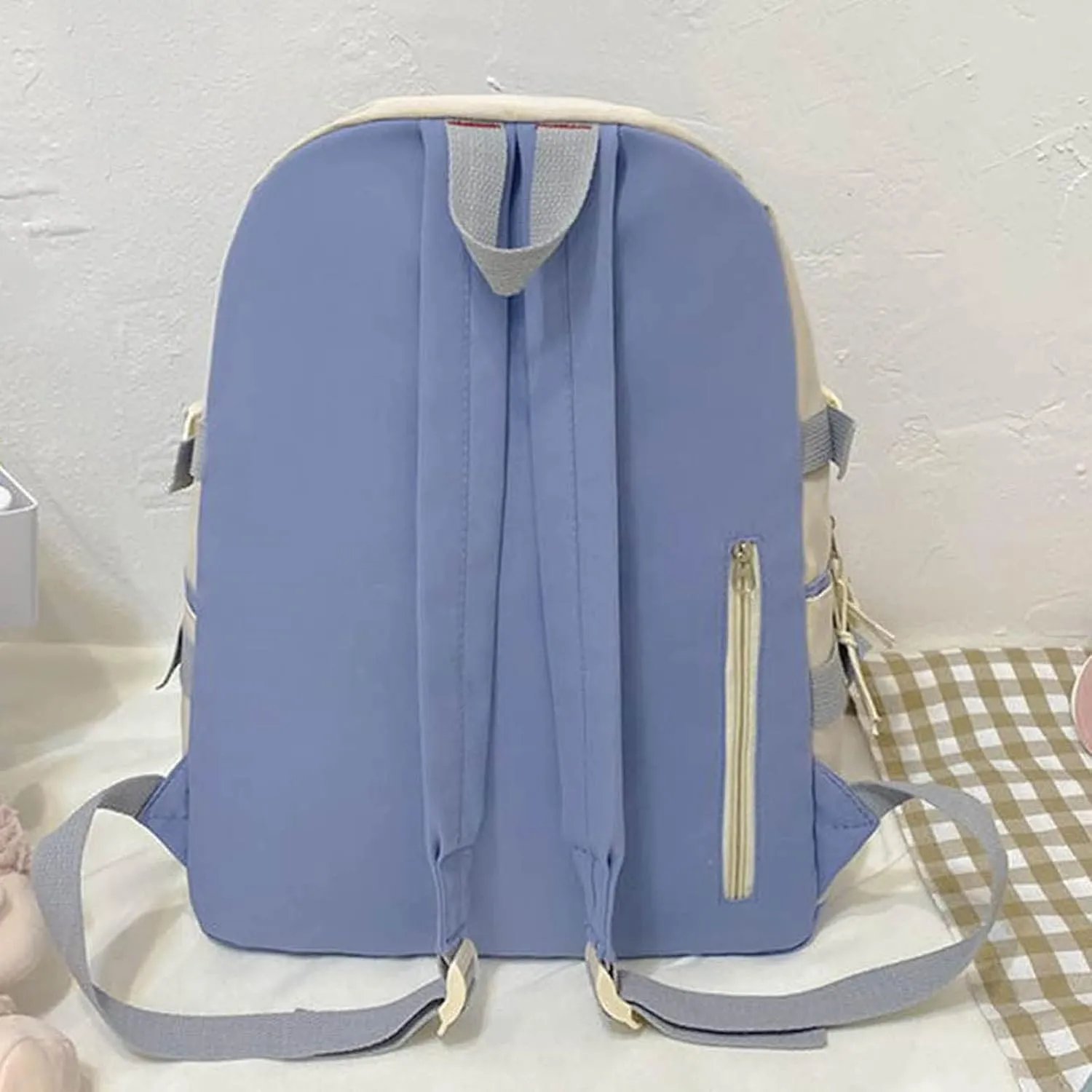 Women's Fashion Cloth Outdoor Travel Bag Soft Rucksack Ladies Shoulder Bags Medium Antitheft Backpack for Women(Green)