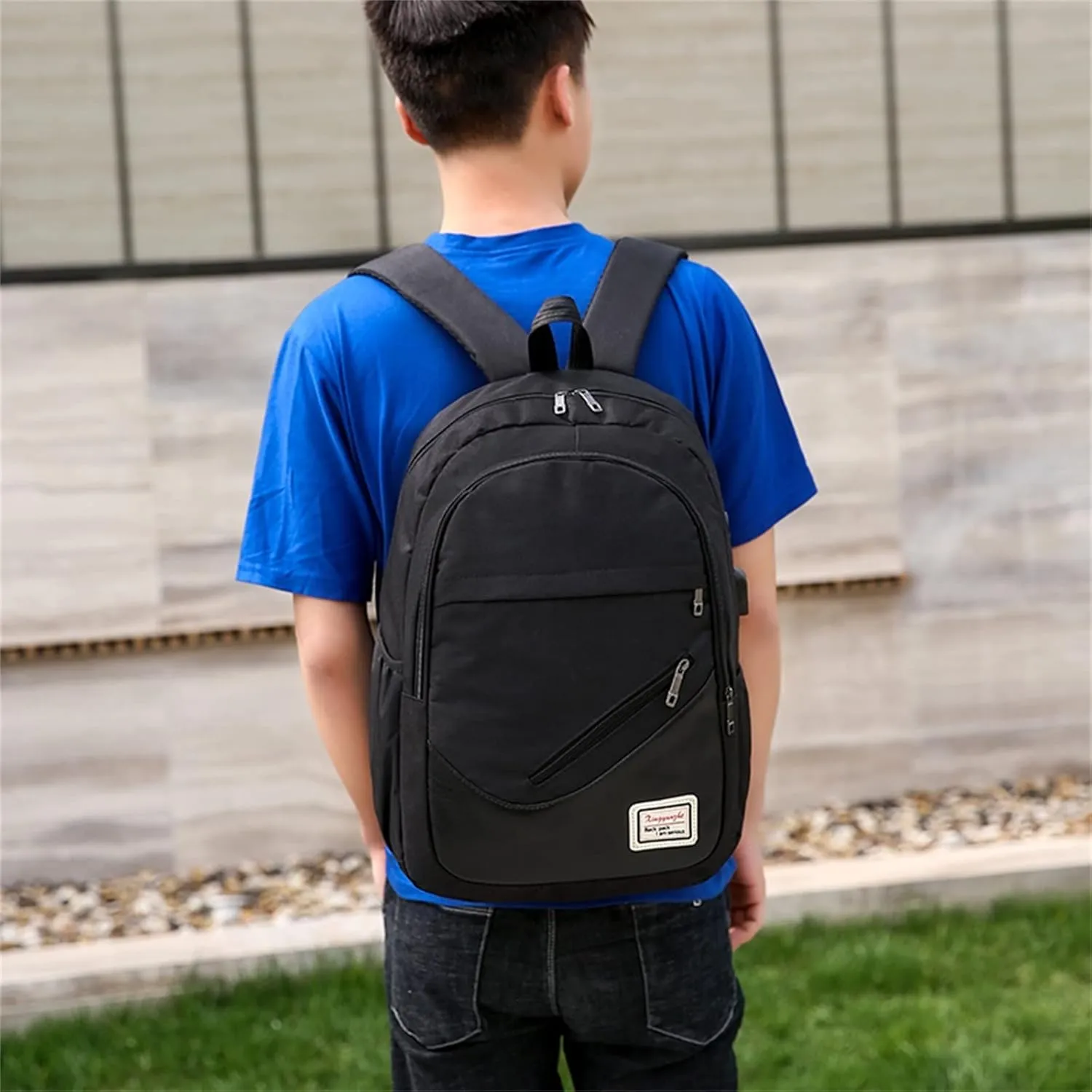 Women's Function Casual Backpack Soft Leather Backpacks Travel Bags Cute Tote Designer Backpack Purse for Women(Black)