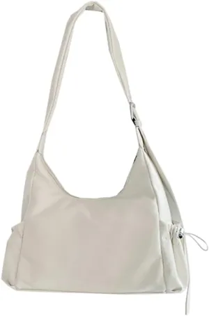 Women's Handbag PU Leather Shoulder Tote Bag Glossy Handle Underarm Purse Satchels 2024