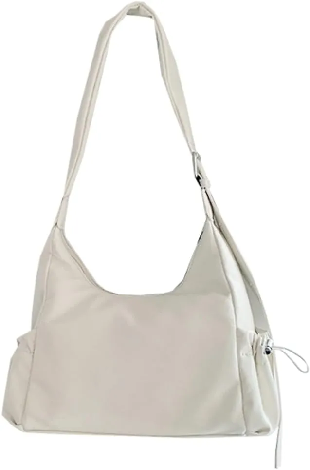Women's Handbag PU Leather Shoulder Tote Bag Glossy Handle Underarm Purse Satchels 2024