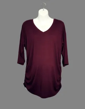 WOMENS PLUS SIZE 1X - MOTHERHOOD MATERNITY, Soft & Casual 3/4 Sleeve Top NWT B33