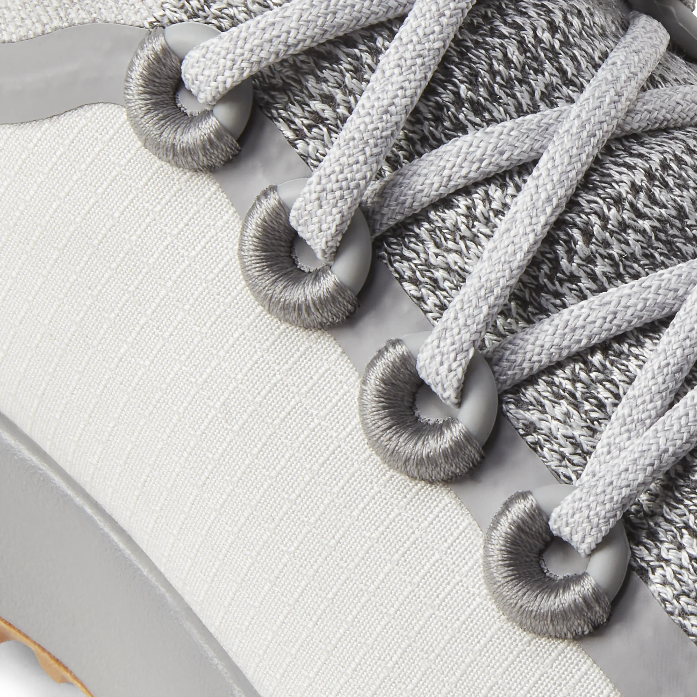 Women's Trail Runners - Medium Grey (Rugged Khaki Sole)