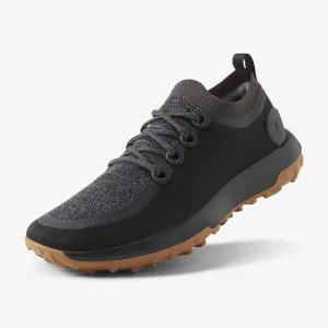 Women's Trail Runners - Natural Black (Rugged Khaki Sole)