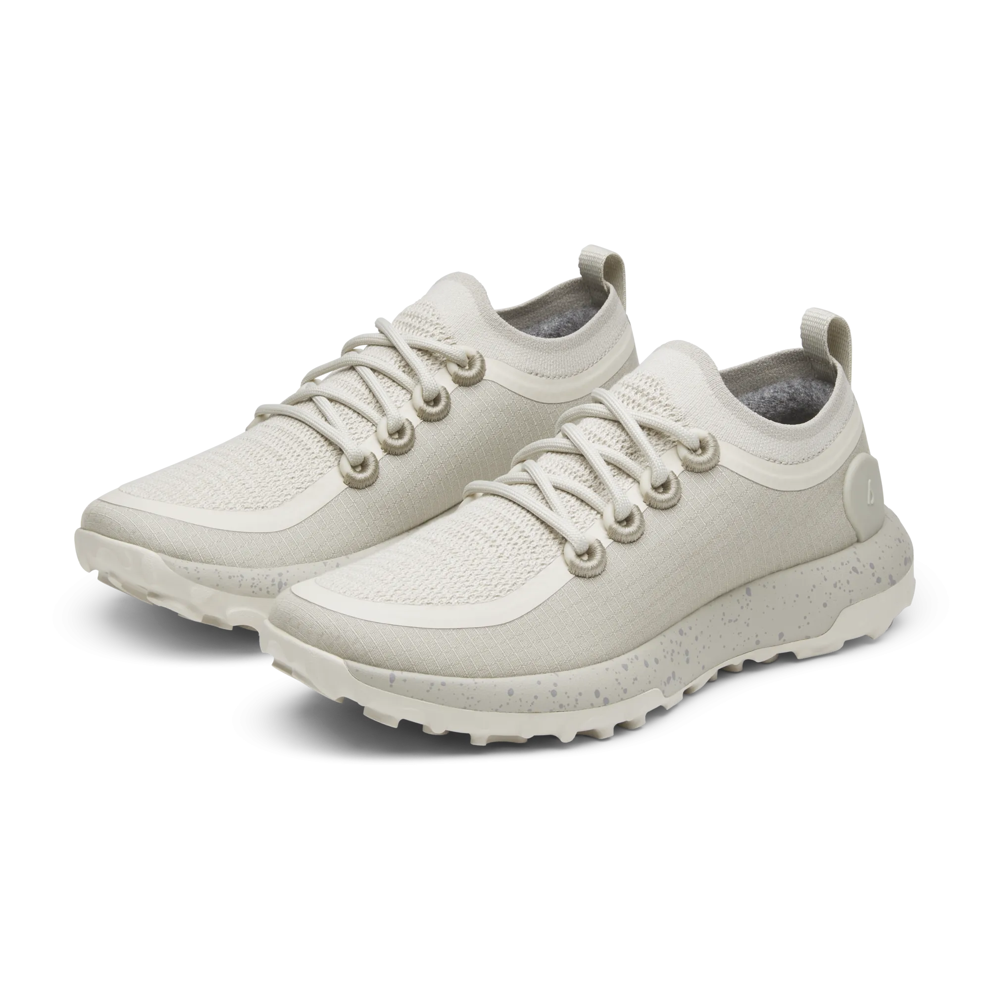 Women's Trail Runners - Weathered White (Weathered Grey Sole)