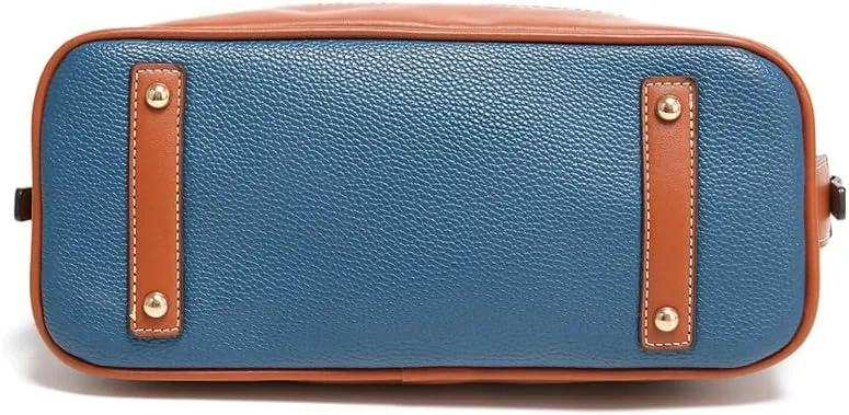 Womens Trendy Vegan Leather Handnag Purse Large Shell Tote Crossbody Bag Working Shoulder Bag Top Handle Satchels