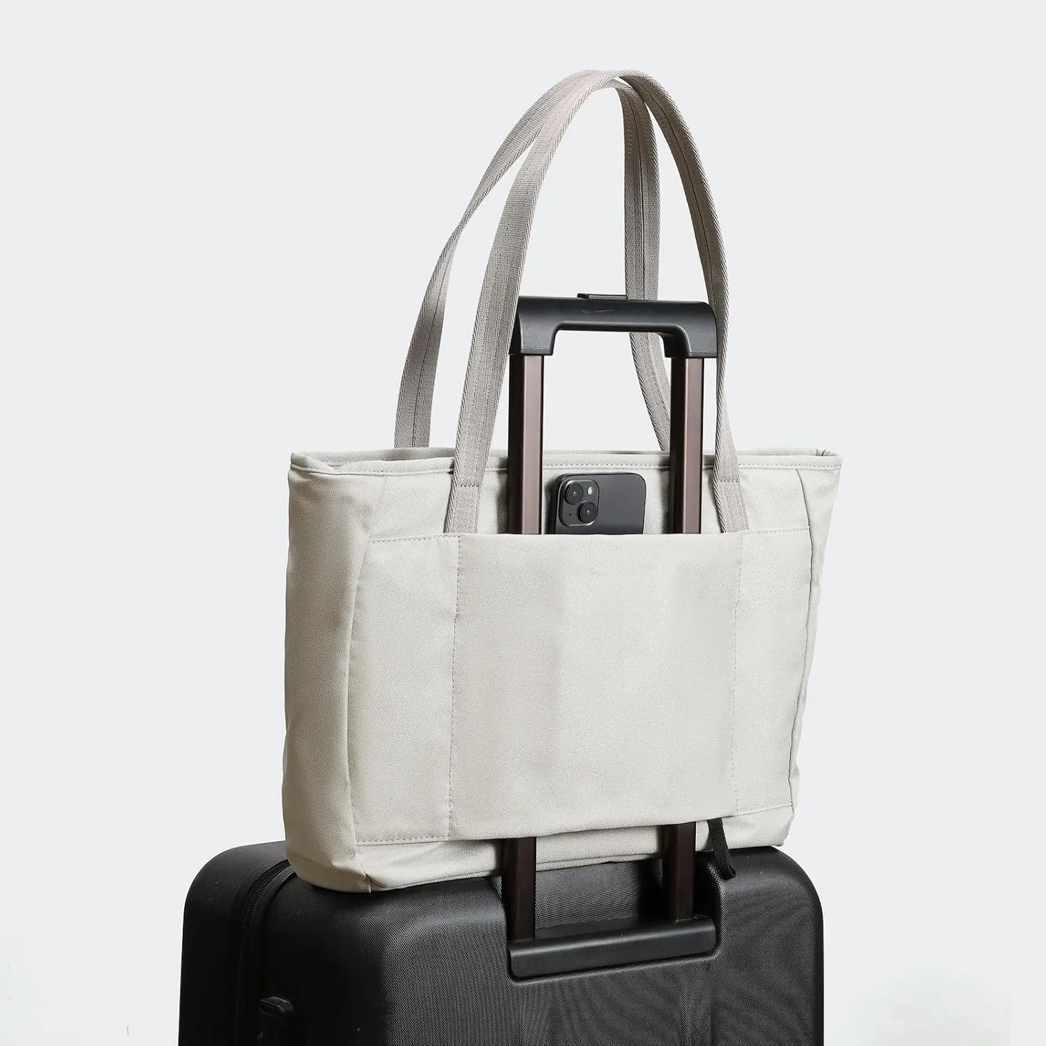 Work Tote for Women with Zipper Waterproof Shoulder Bag Top Handle Handbag for Travel, Work.